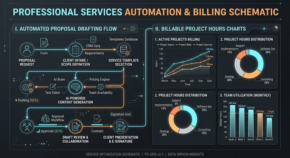 AI Agents for Professional Services Sector Automation Integration Model